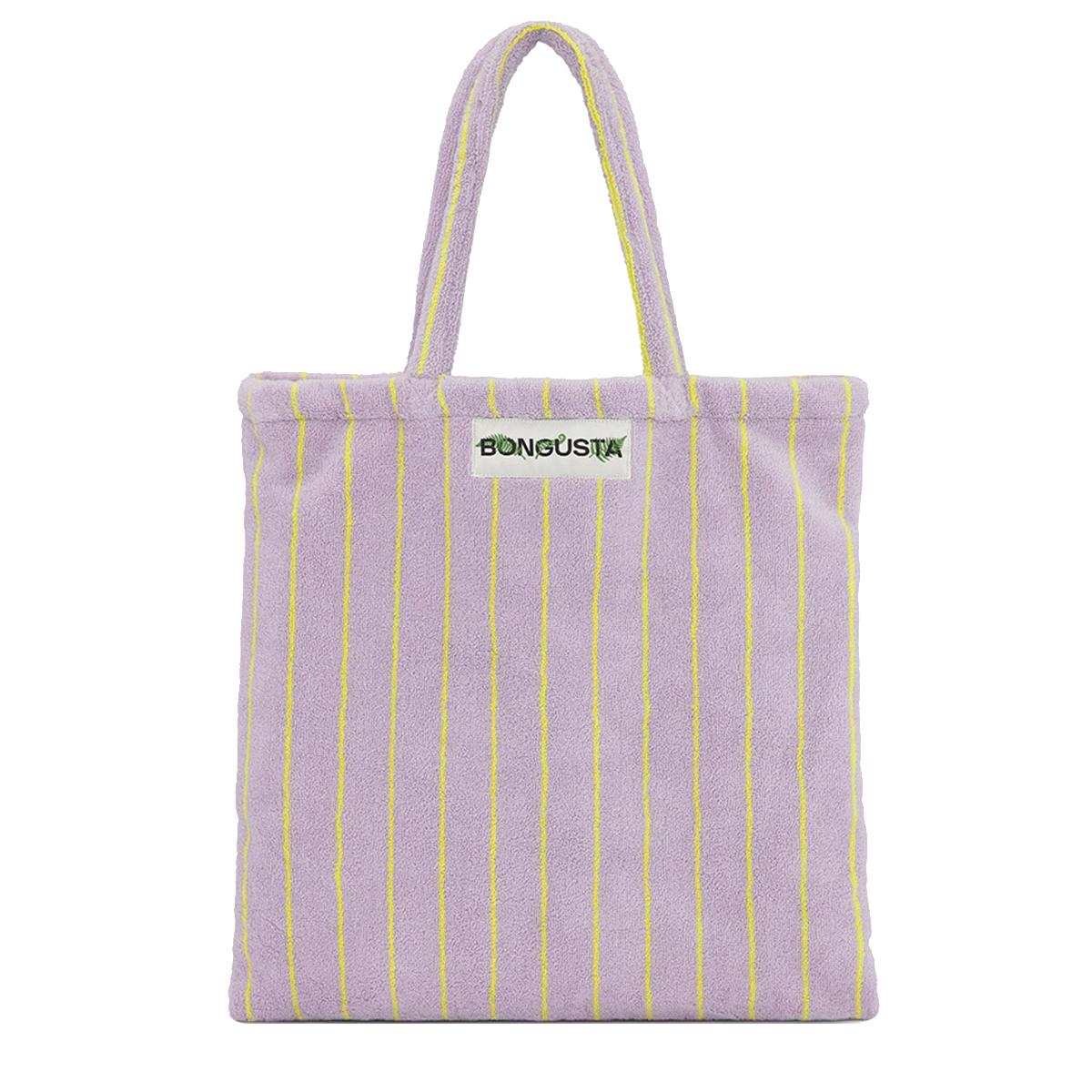 BON Tote Bag Naram Lilac Neon Yellow - 1