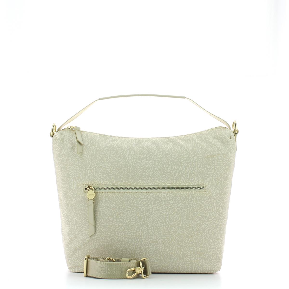 Borbonese Hobo Bag Small Jet - 4