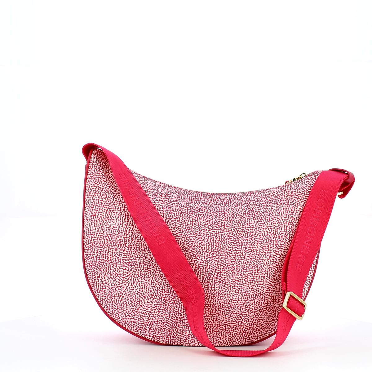 Borbonese Borsa a tracolla Luna Middle Filetto Jet - 3