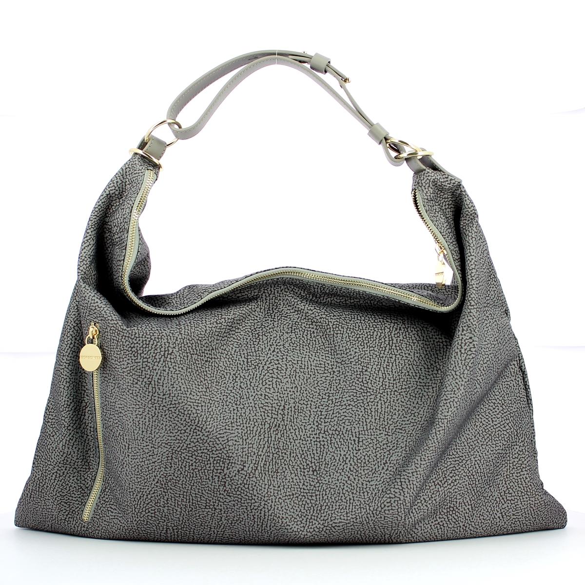 Borbonese Hobo Bag XL Jet - 3