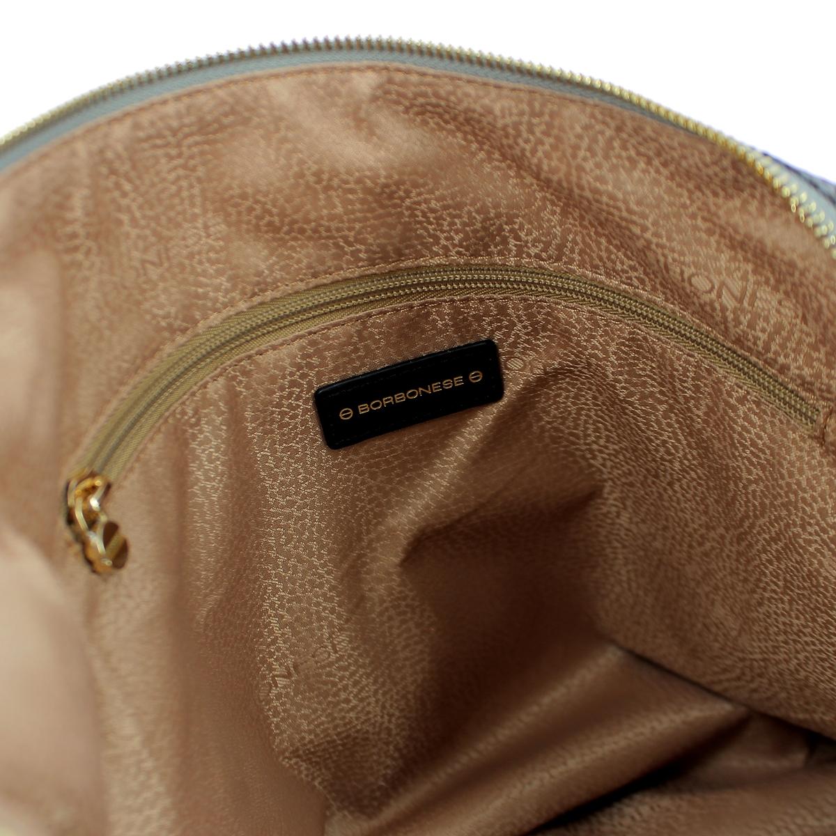 Borbonese Hobo Bag XL Jet - 4