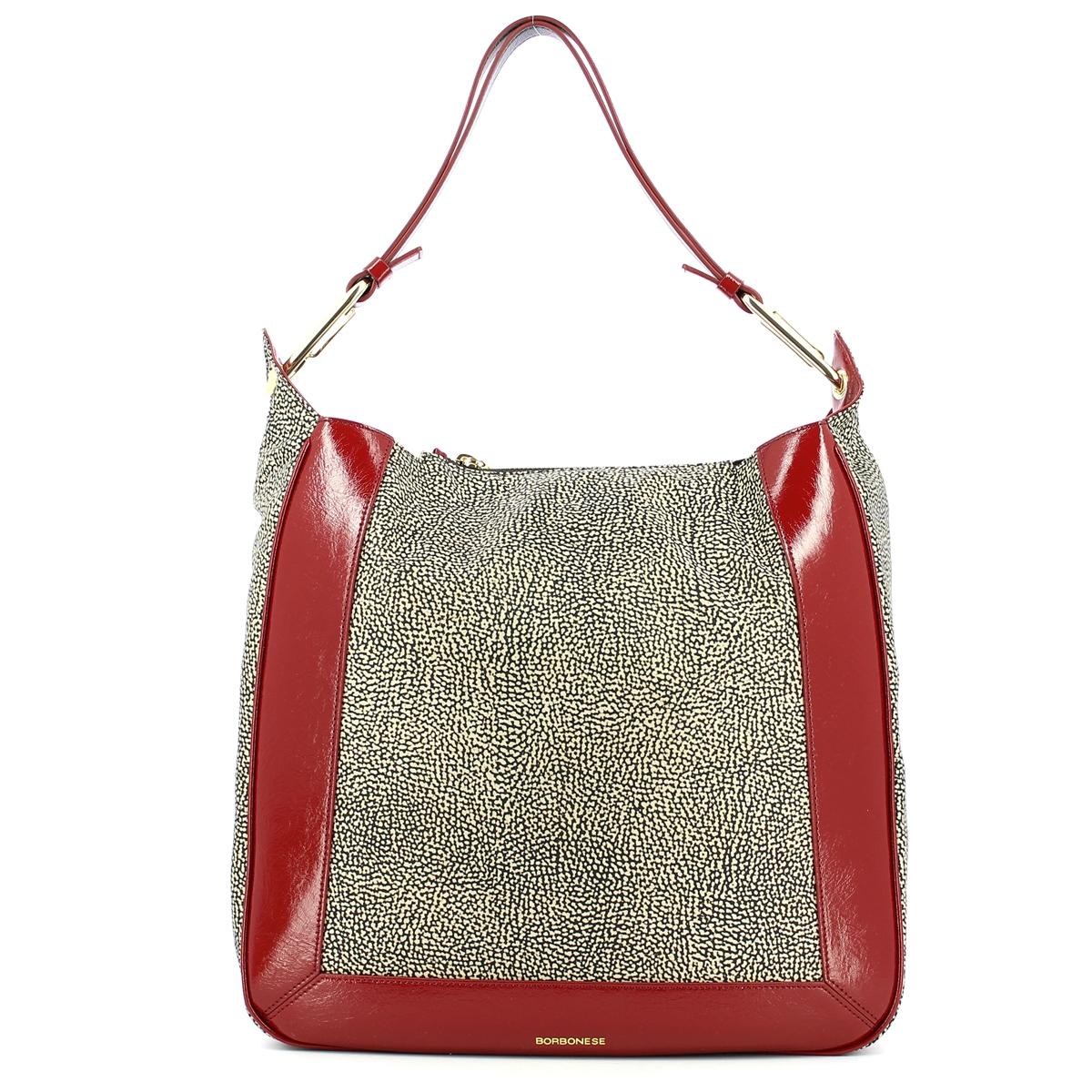 Borbonese Hobo bag Medium Jet - 1