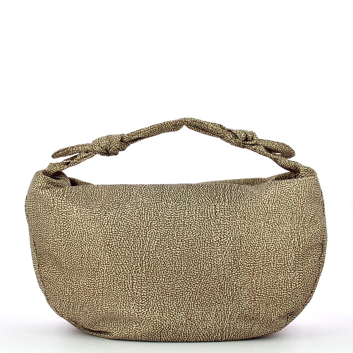 Borbonese Hobo Bag Large Desert - 3