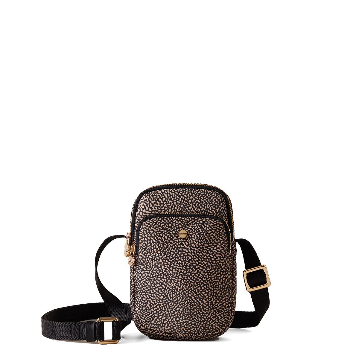 Borbonese Mini tracollina OP Naturale Nero - 1