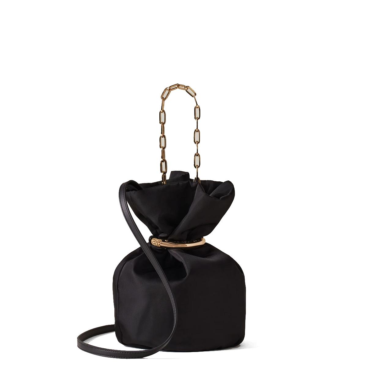 Borbonese Secchiello Trésor Small Nero OP Naturale - 2