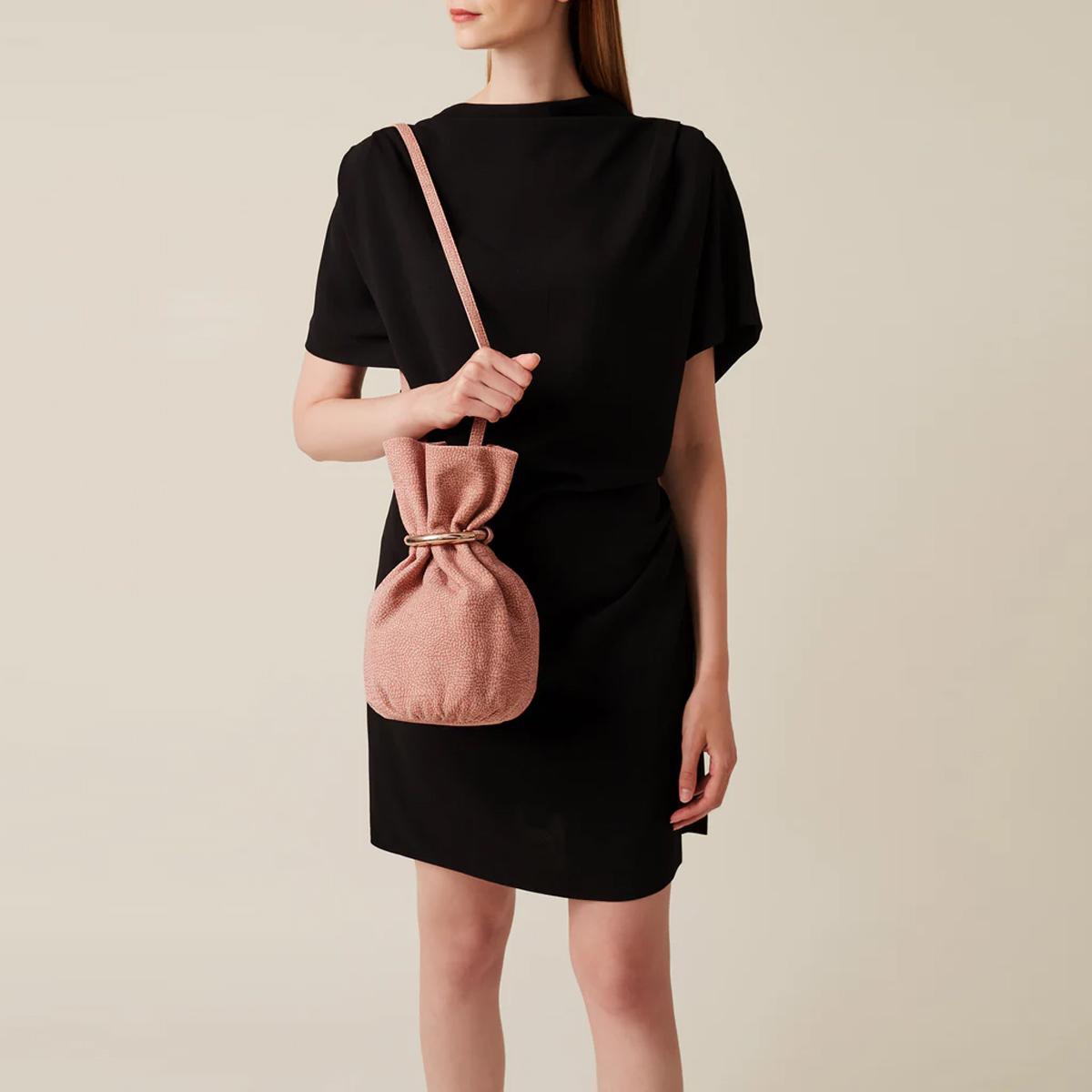 Borbonese Secchiello Trésor Small Blush - 2