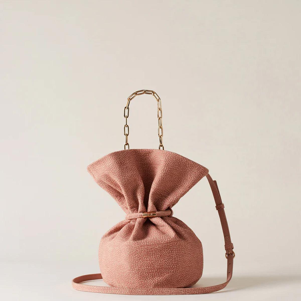 Borbonese Secchiello Trésor Small Blush - 4