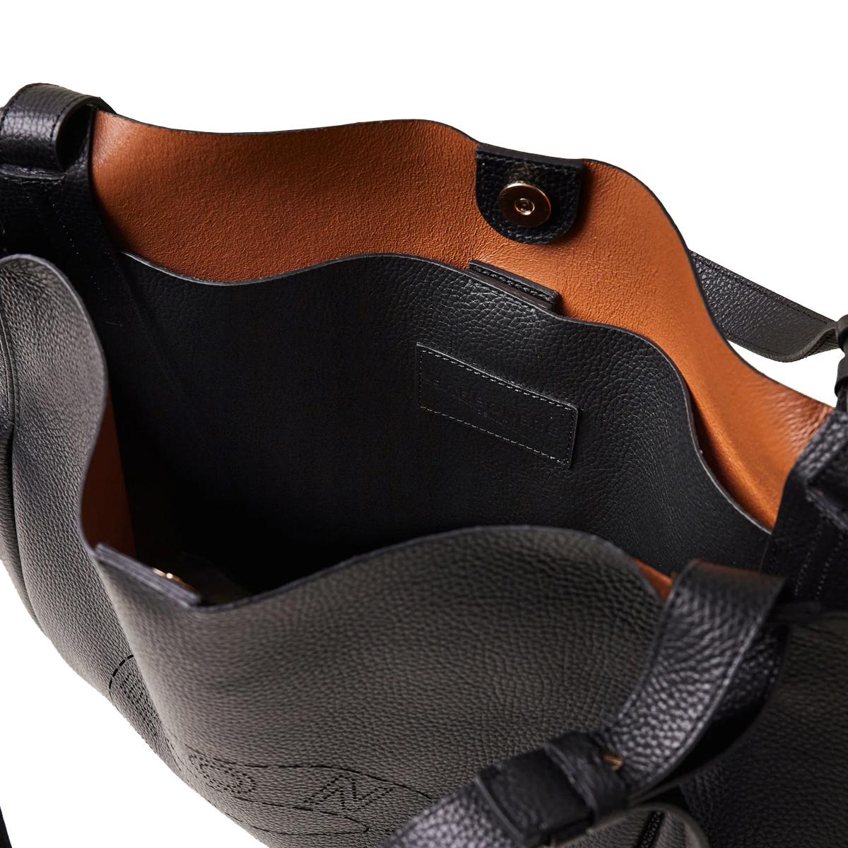 Borbonese Shopper Mayfair Large Nero - 5