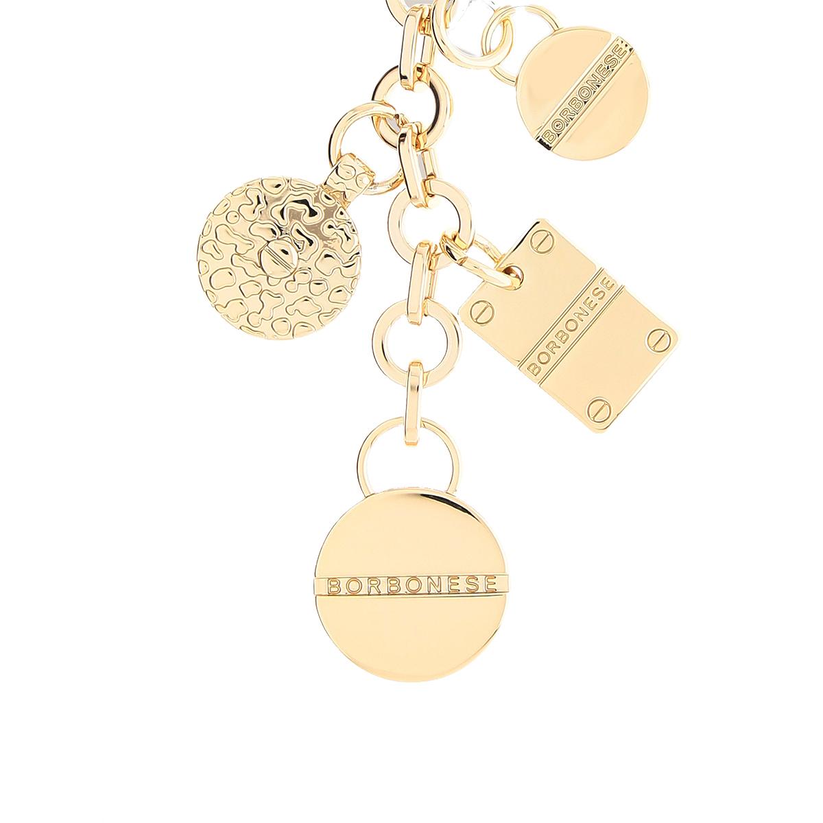 Borbonese Portachiavi Charms Oro Chiaro - 2