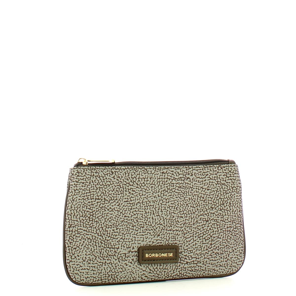 Borbonese Bustina Piatta Tortora Marrone - 2