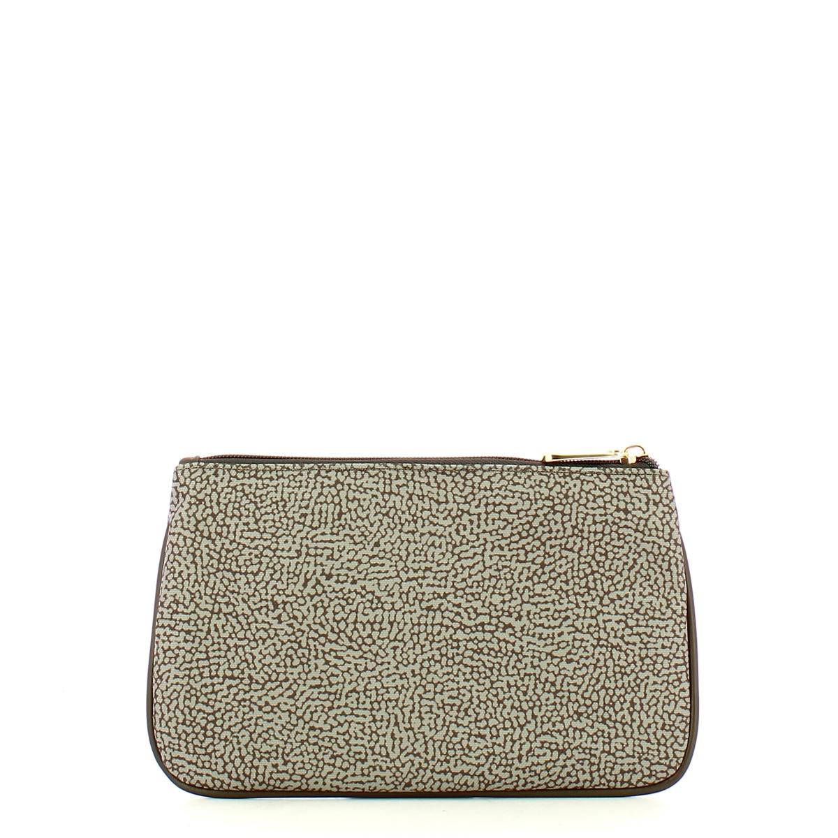 Borbonese Bustina Piatta Tortora Marrone - 3