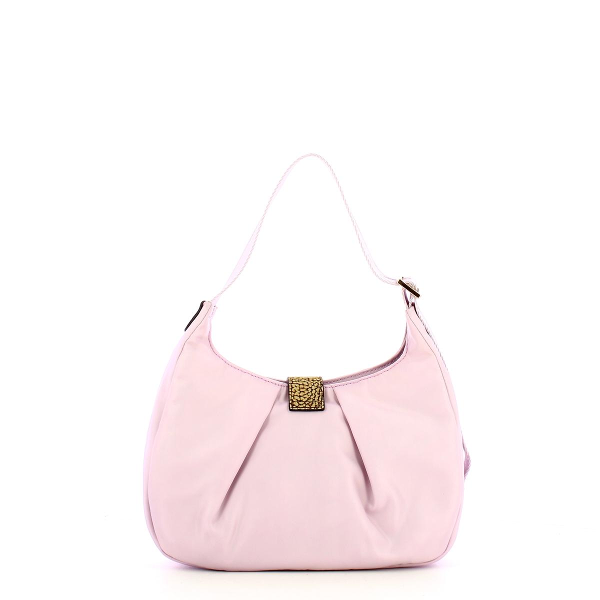 Borbonese Hobo Cortina Small Ortensia Op Naturale - 3