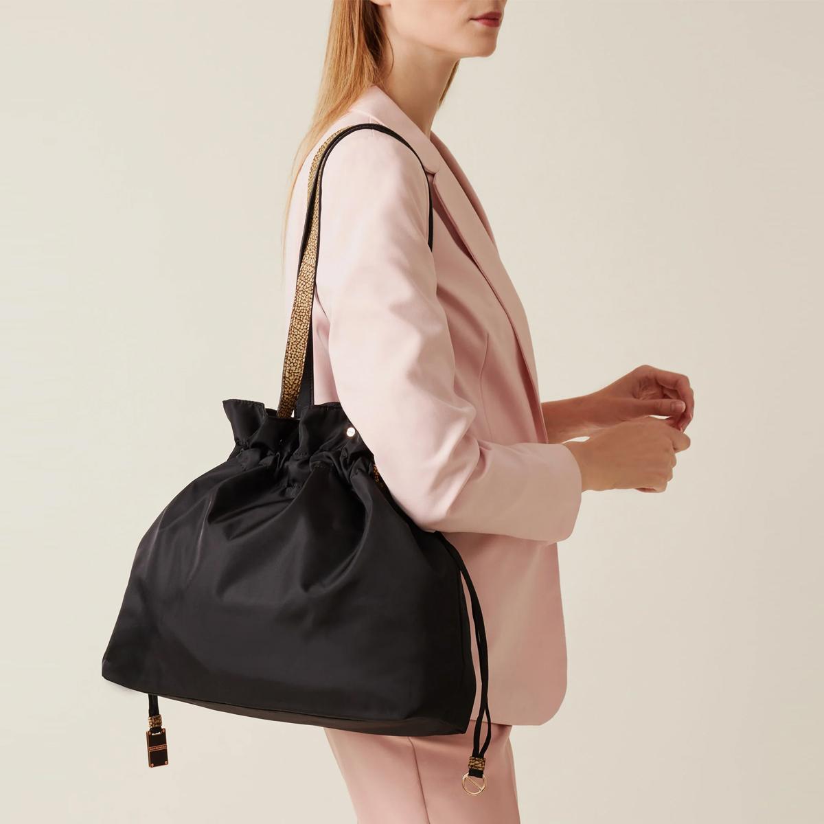 Borbonese Secchiello Large Nero Op Naturale - 2