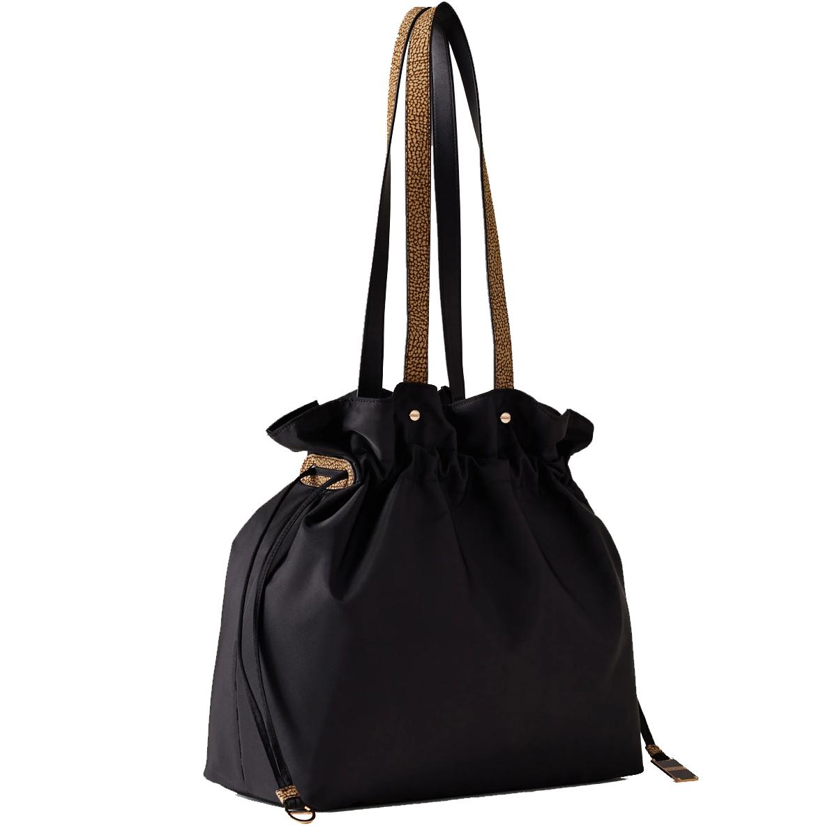 Borbonese Secchiello Large Nero Op Naturale - 3