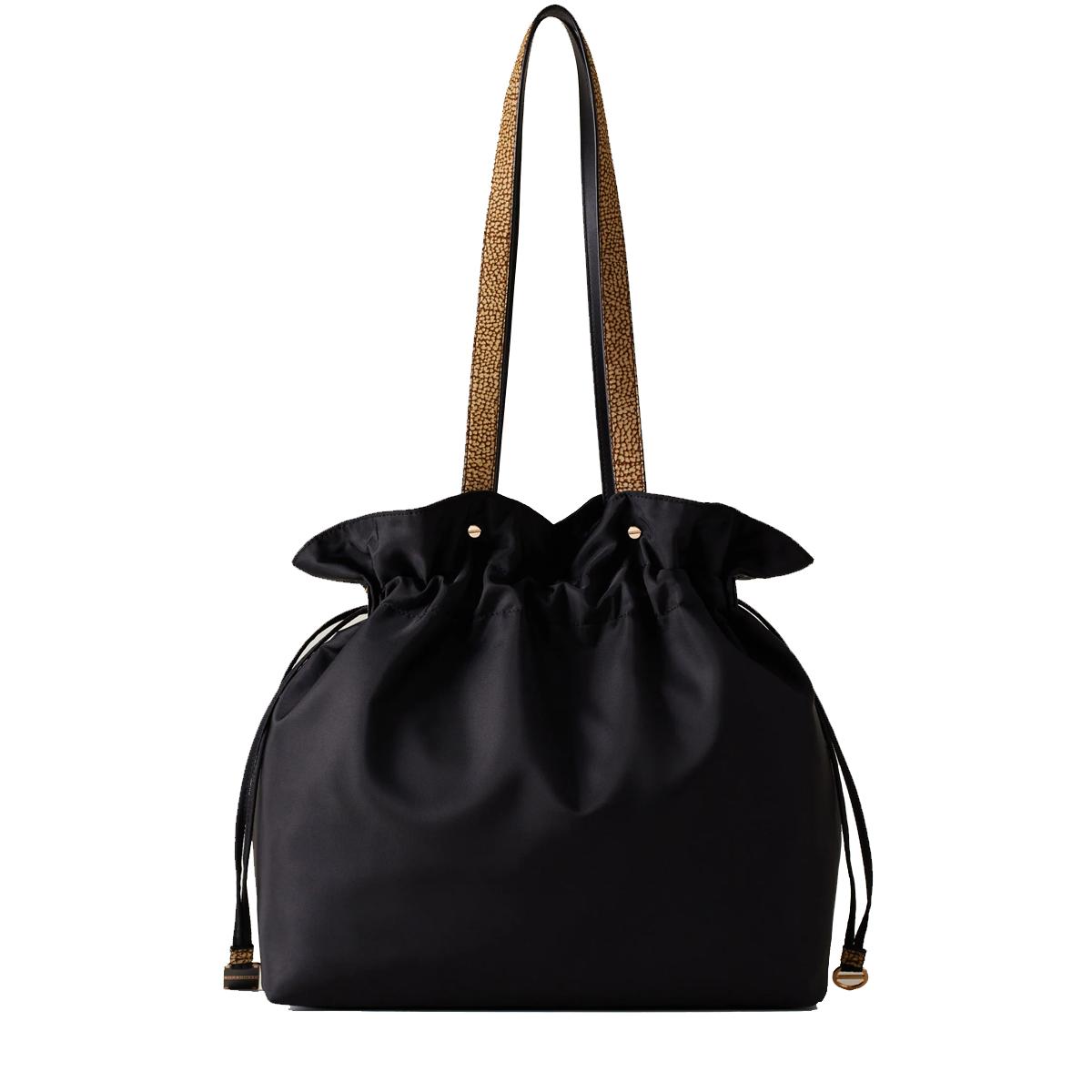 Borbonese Secchiello Large Nero Op Naturale - 4