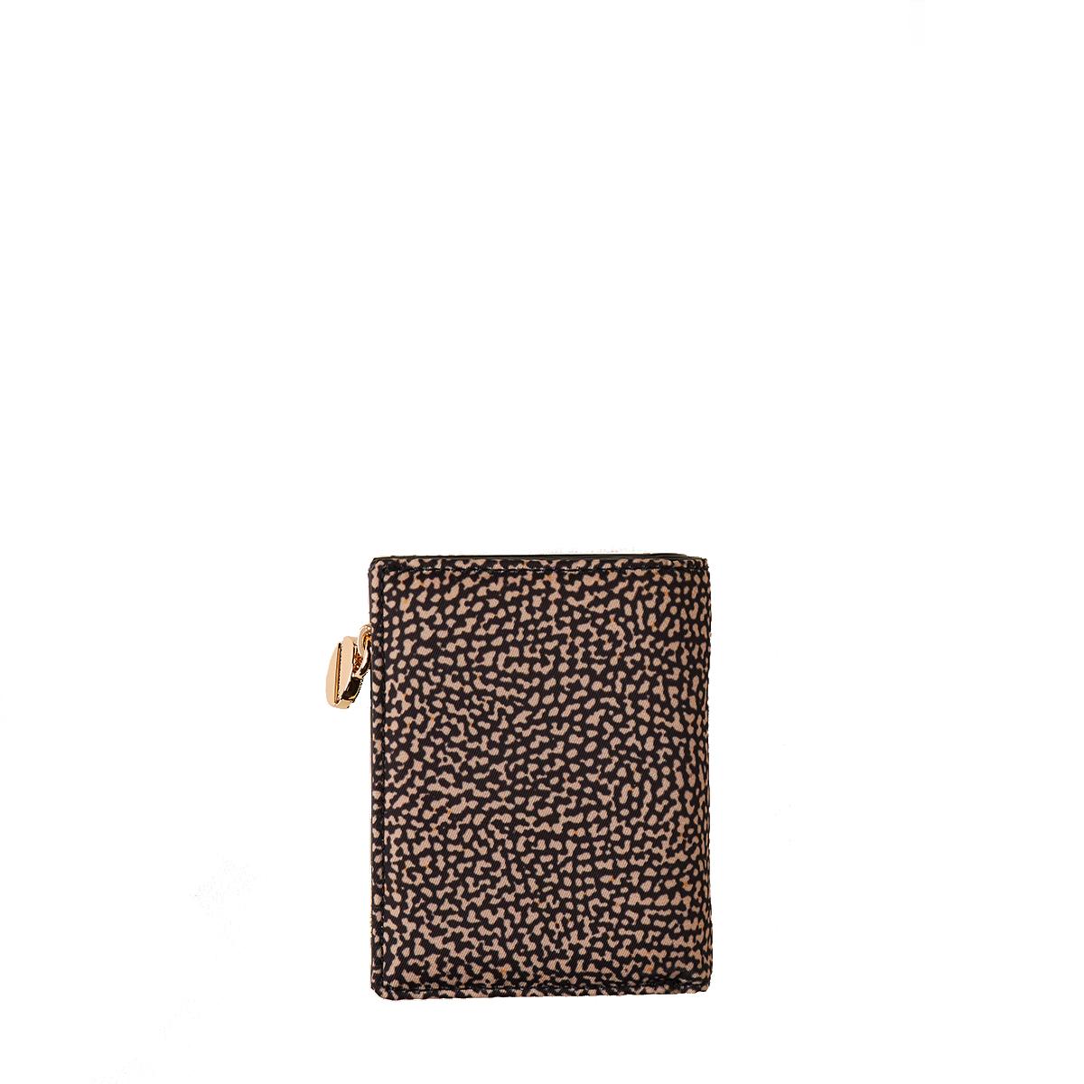 Borbonese Portafoglio Small OP Naturale Nero - 3