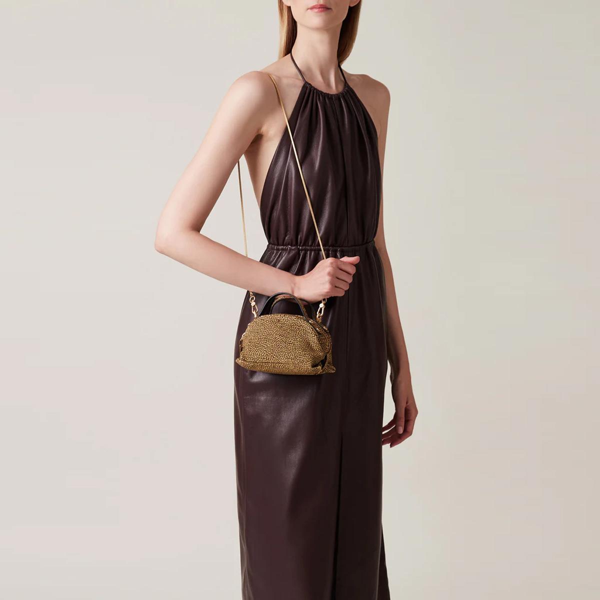 Borbonese Bauletto Sexy Mini OP Naturale - 2