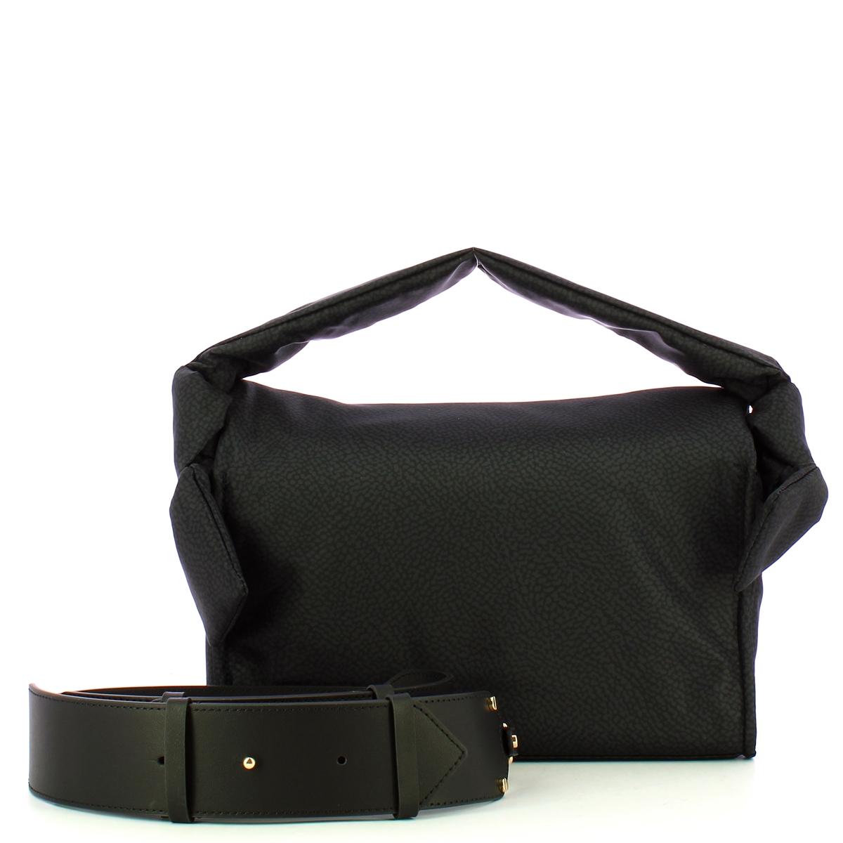 Borbonese Sottospalla Hobo Lover Small Dark Black - 4