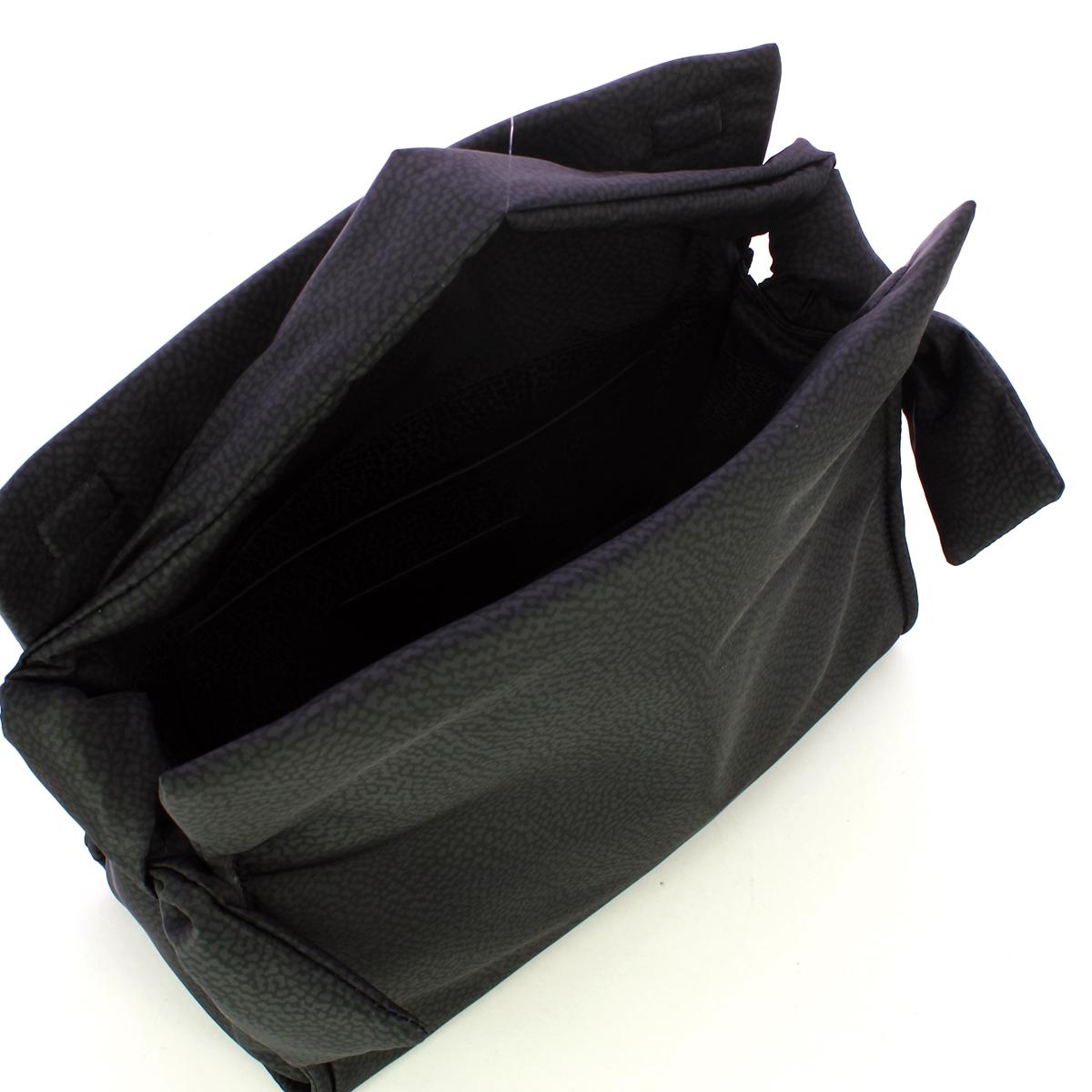 Borbonese Sottospalla Hobo Lover Small Dark Black - 5