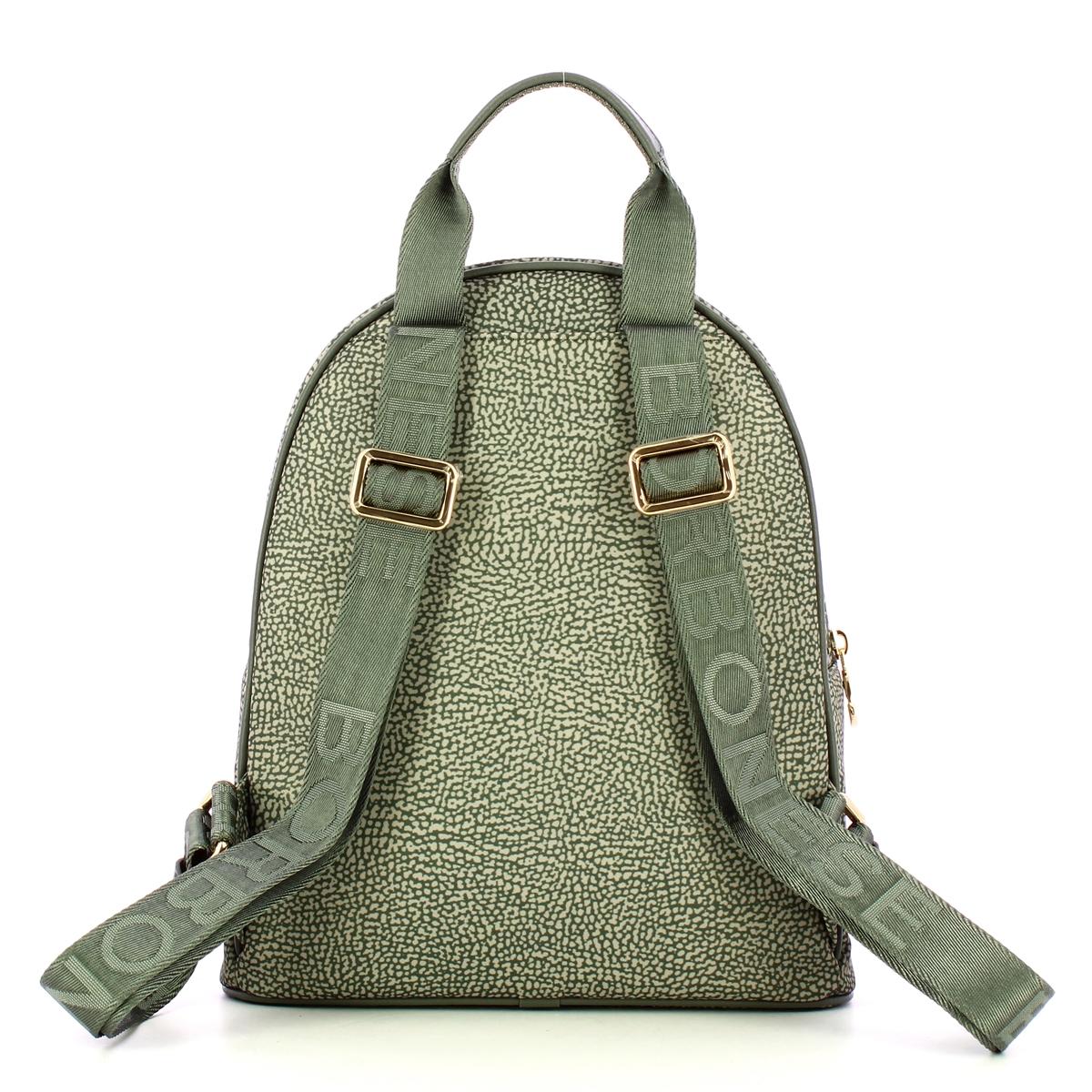 Borbonese Zaino Medium Clay Grey - 3