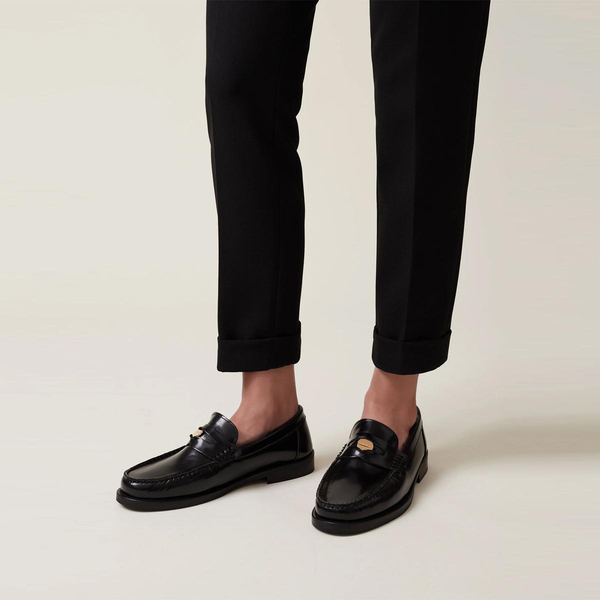 Borbonese Mocassino Penny Loafer Nero - 2