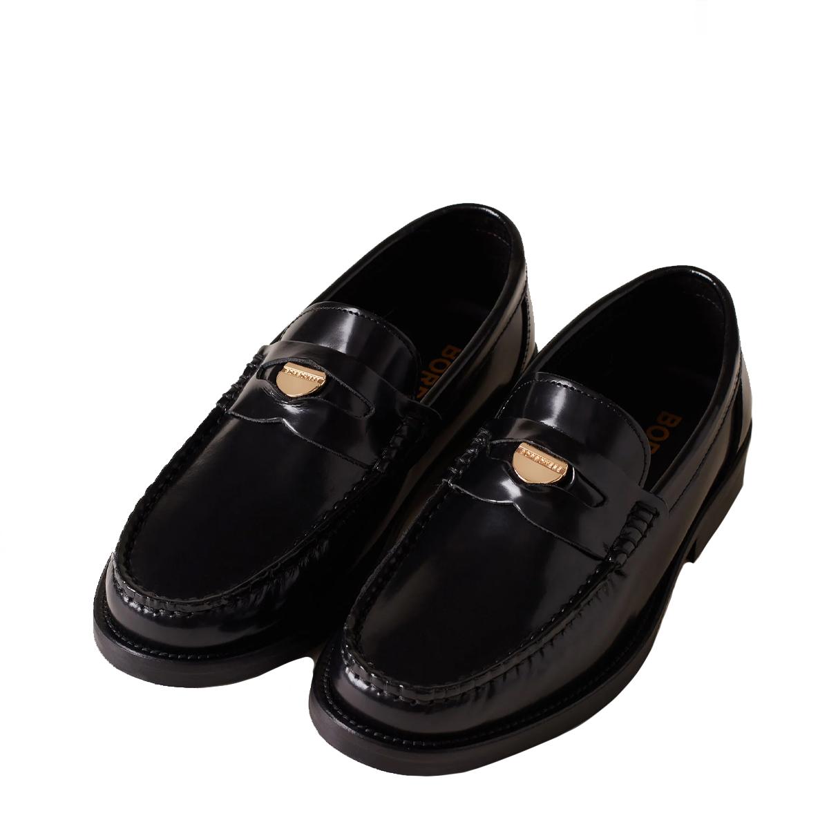 Borbonese Mocassino Penny Loafer Nero - 3