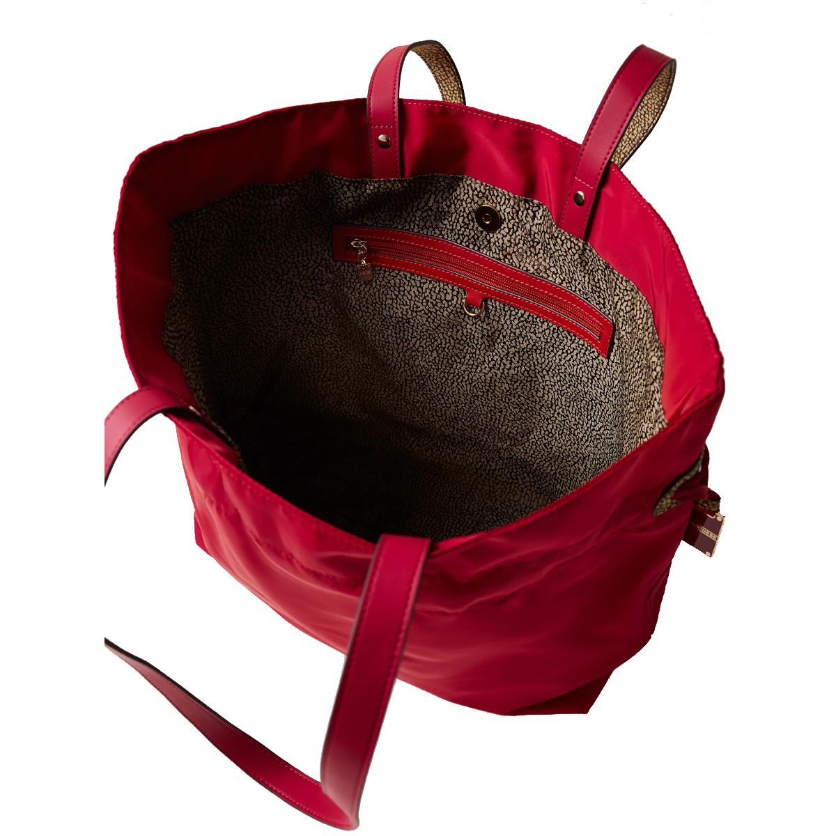 Borbonese Secchiello Large Nero Borgogna OP Naturale - 5