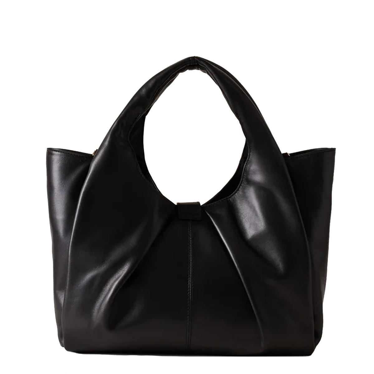 Borbonese Borsa a mano Cortina Medium Nero - 4
