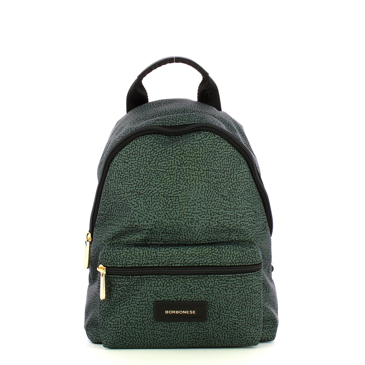 Borbonese Zaino Small Peltro - 1