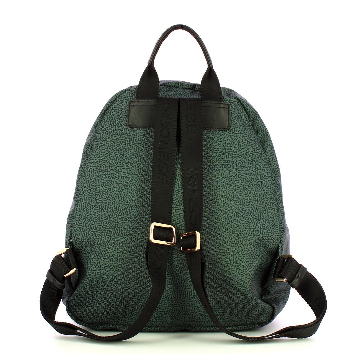 Borbonese Zaino Medium Peltro - 3