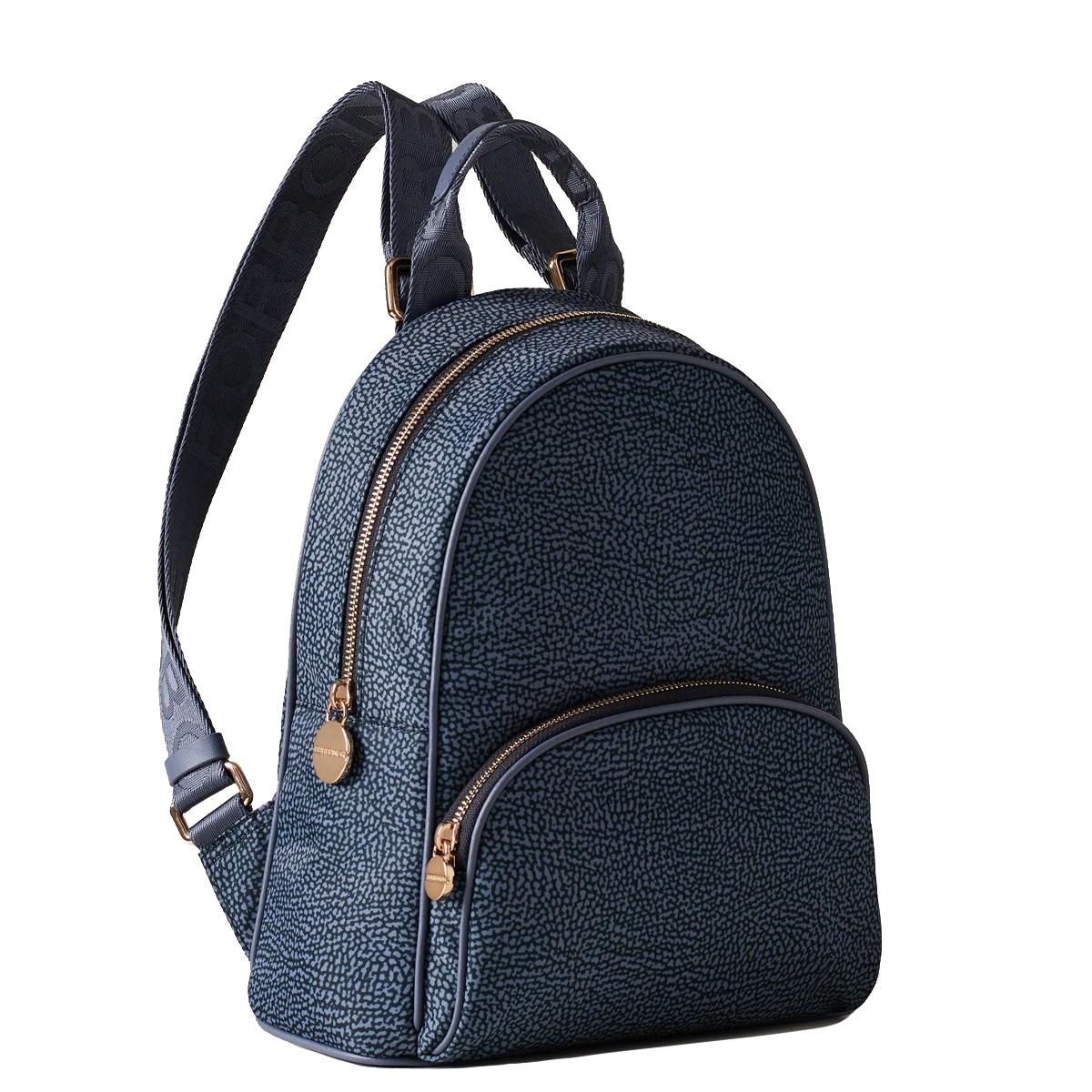 Borbonese Zaino Medium Denim - 3