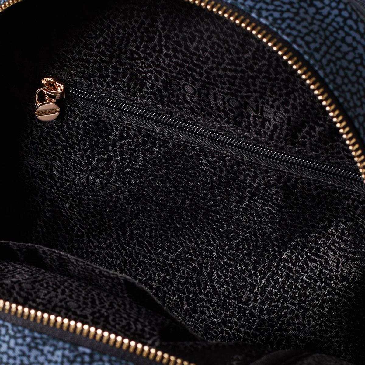 Borbonese Zaino Medium Denim - 6