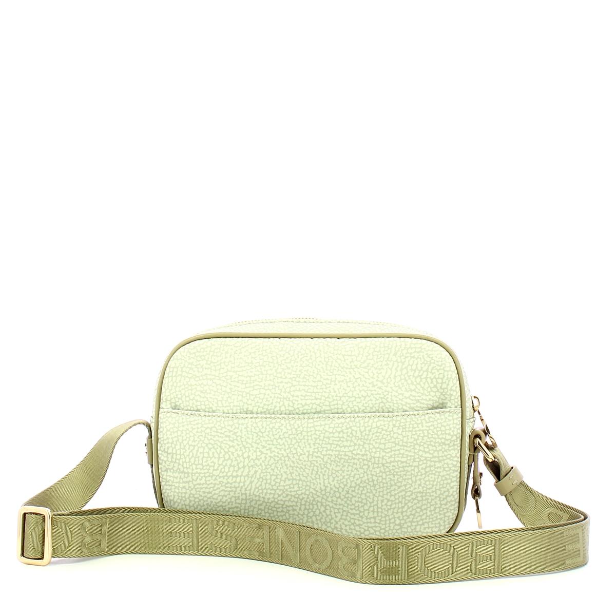 Borbonese Small Kaki Camera Bag - 3