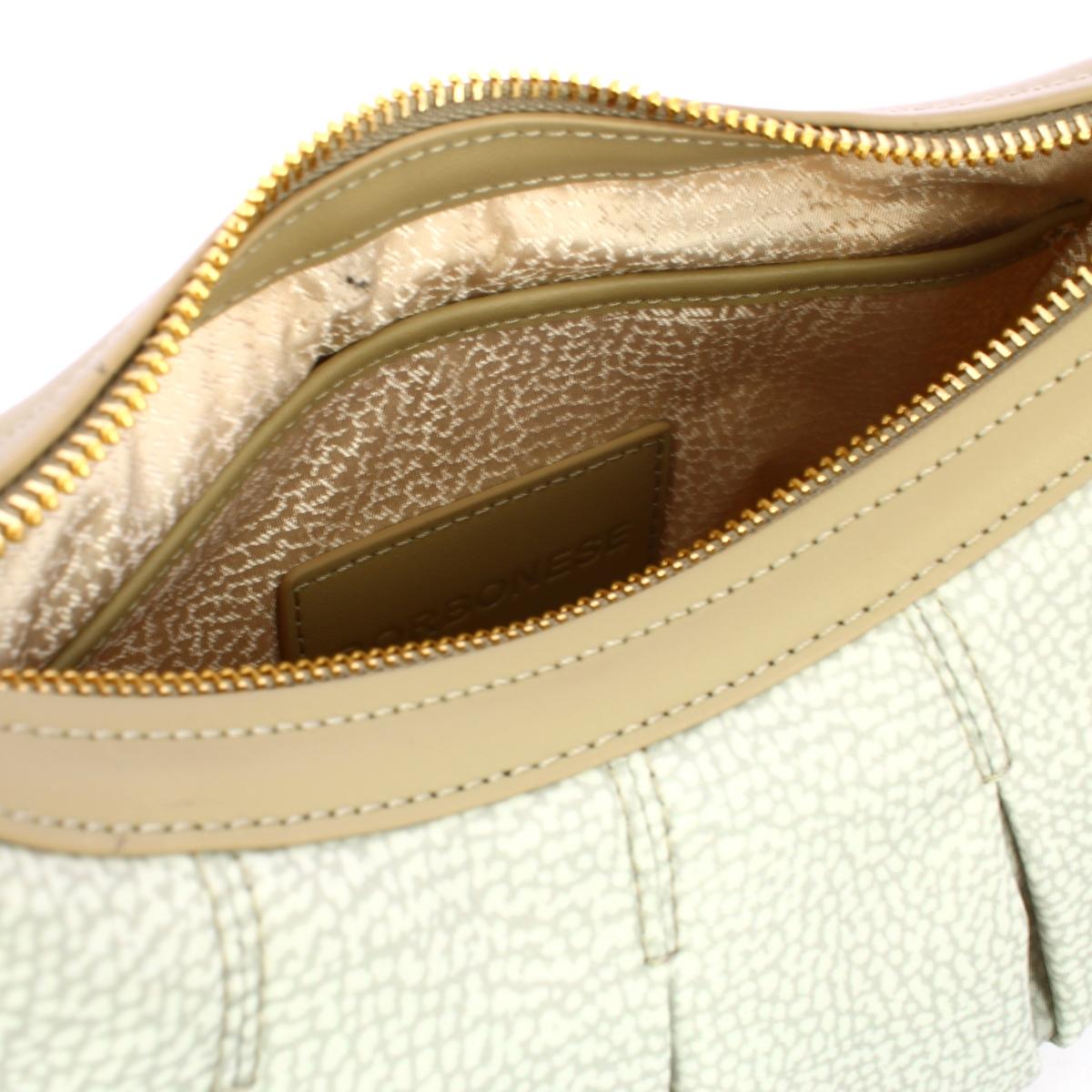 Borbonese Sottospalla Hobo Small Kaki - 5