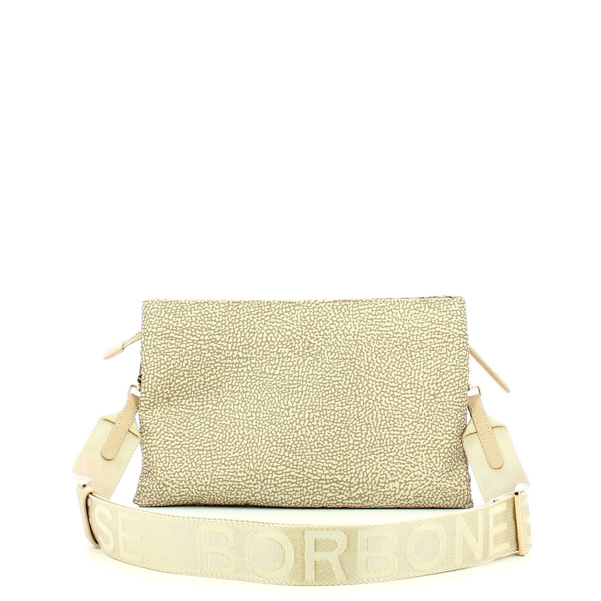 Borbonese Borsa a tracolla Small Sabbia - 3