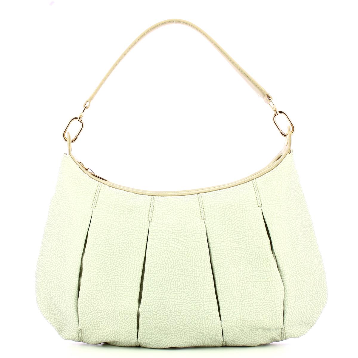 Borbonese Hobo Medium Kaki - 1