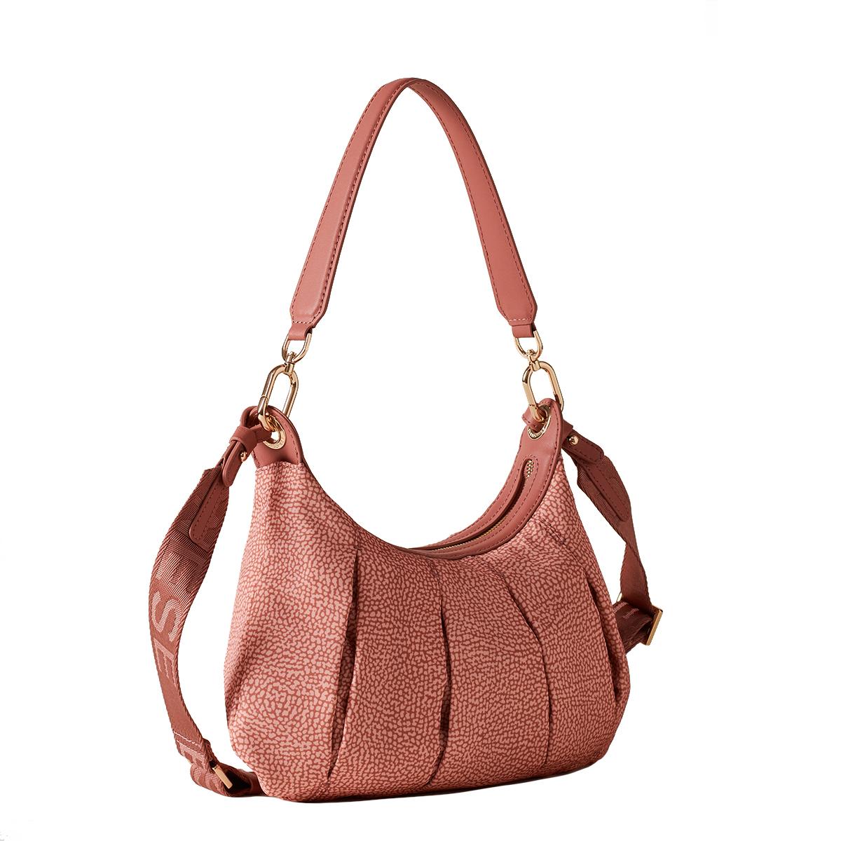 Borbonese Sottospalla Hobo Small Lipstick - 2