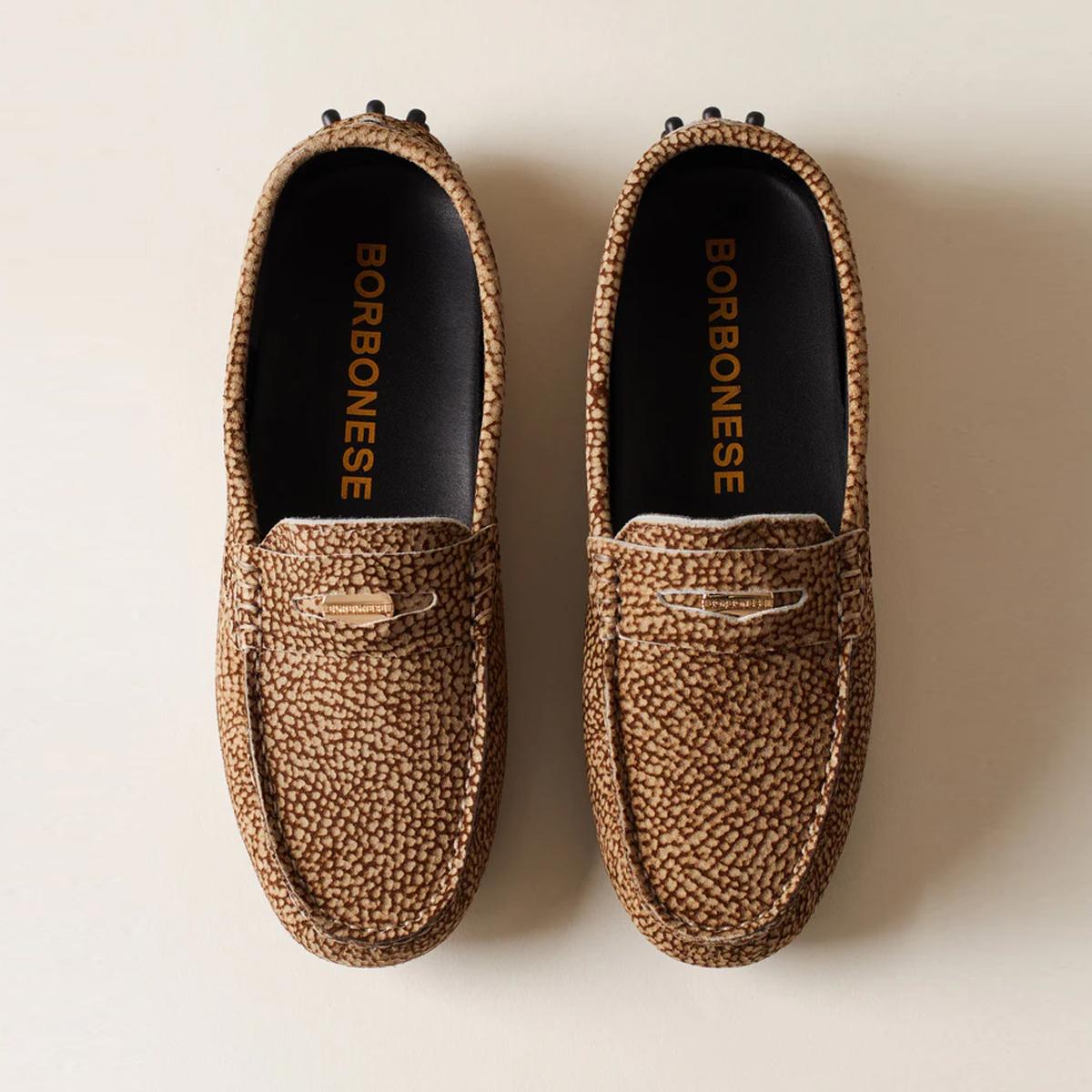 Borbonese Mocassini Car Shoe OP Naturale - 3