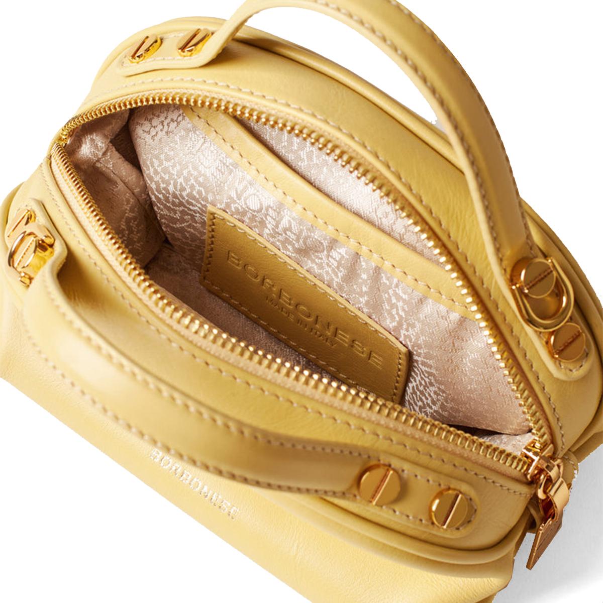 Borbonese Bauletto Sexy Mini Miele - 5