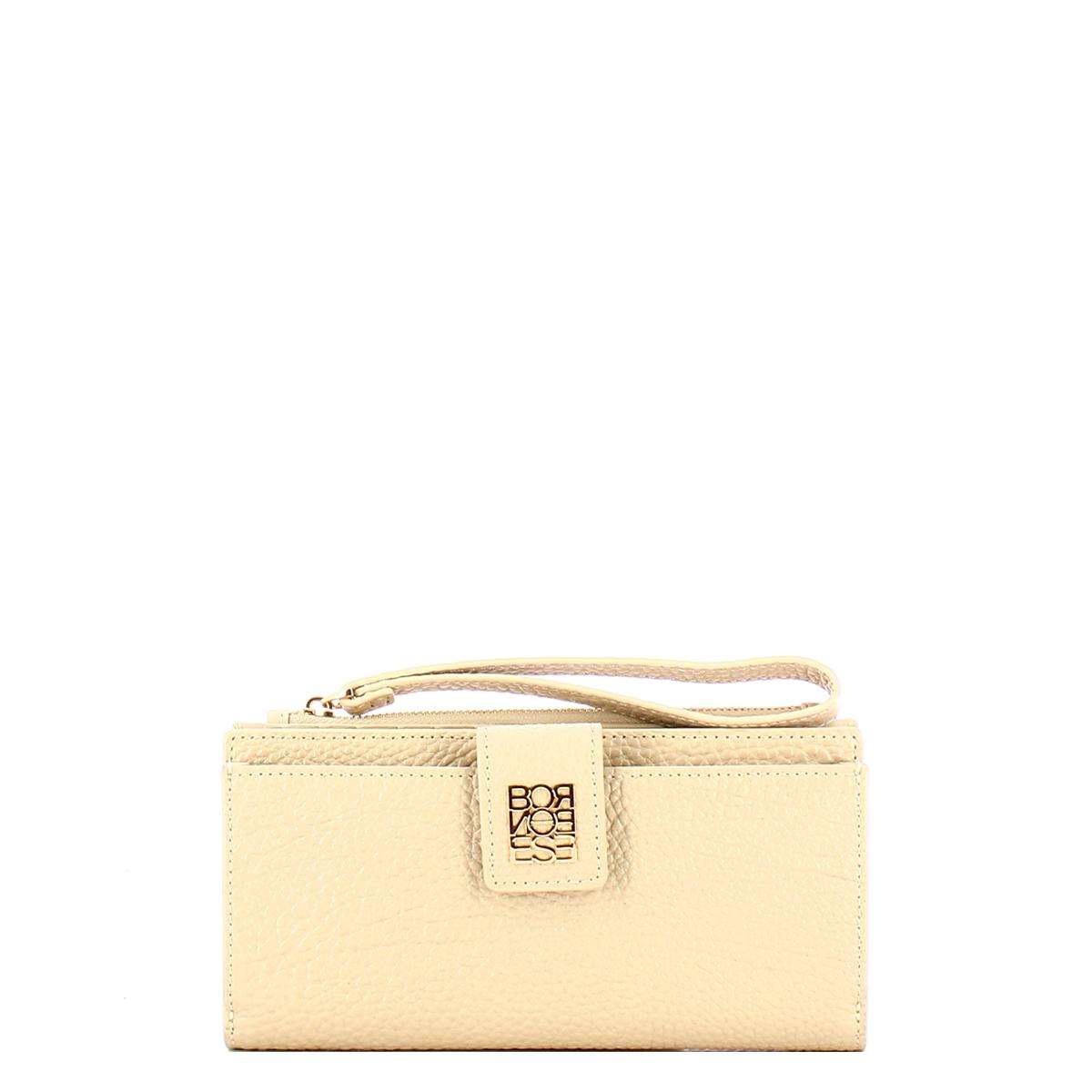 Borbonese Portafoglio porta telefono Porridge - 1