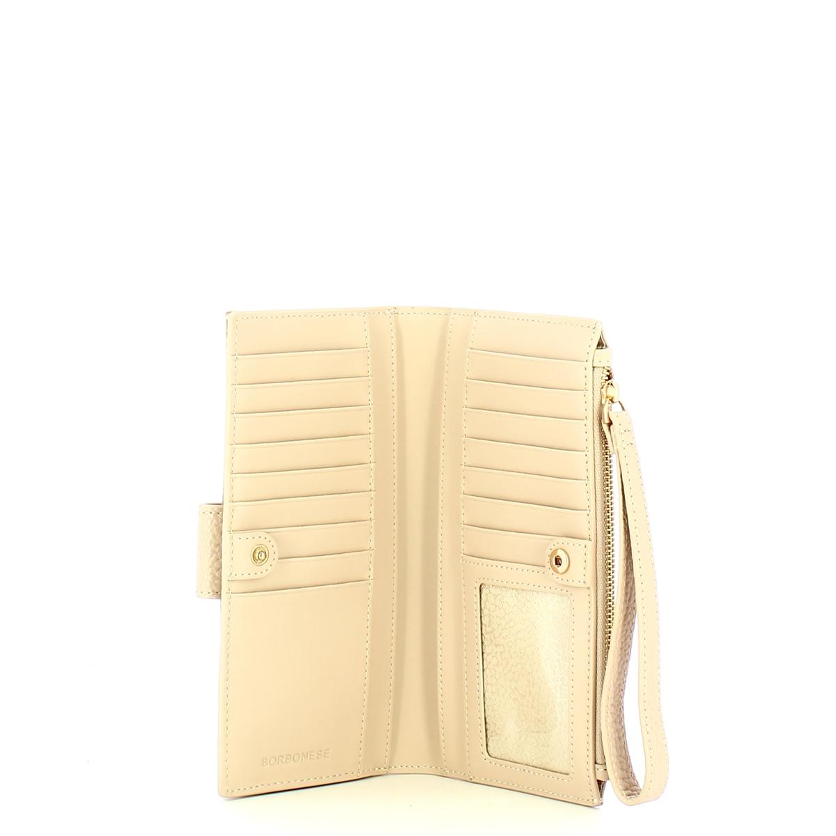 Borbonese Portafoglio porta telefono Porridge - 3