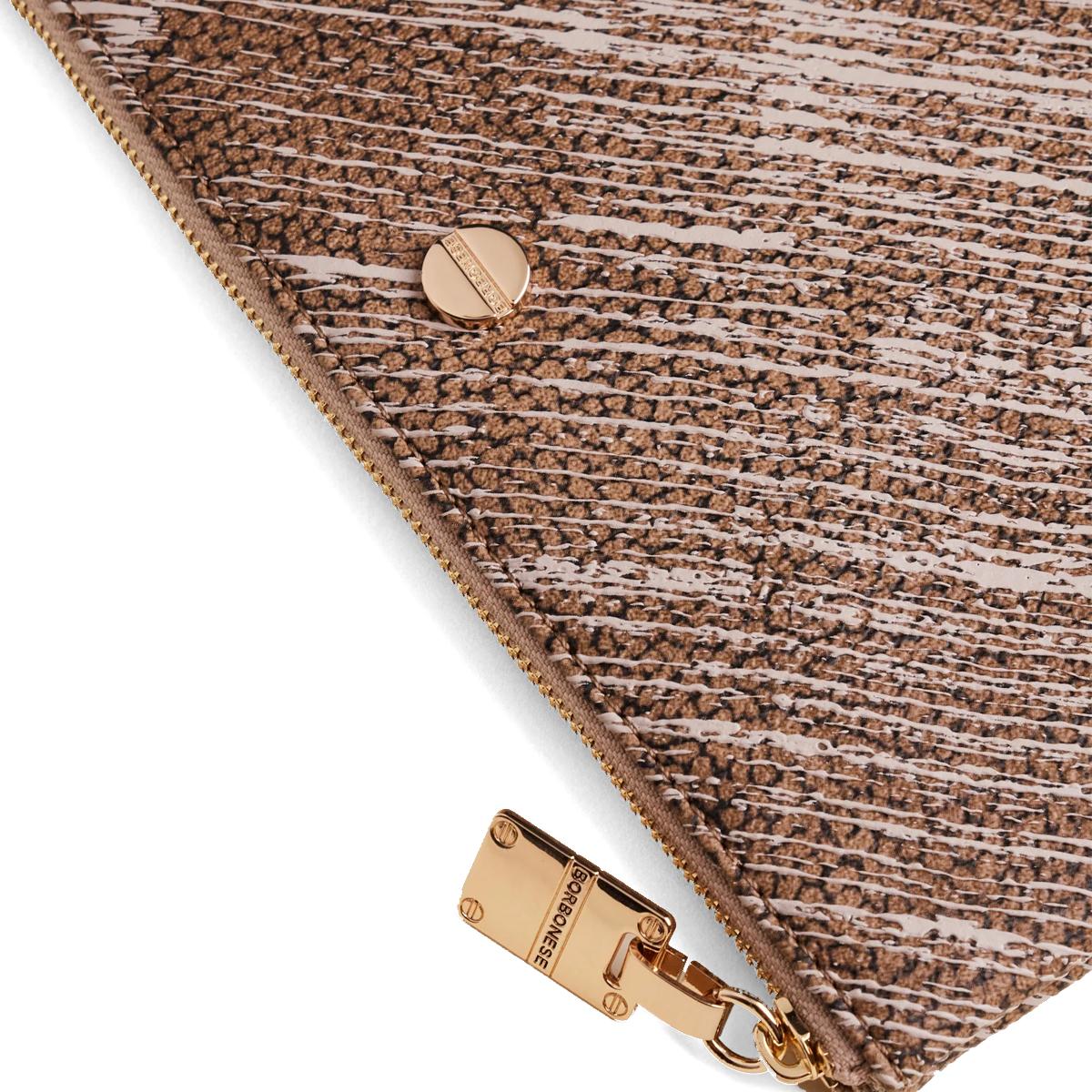 Borbonese Busta Graffiti OP Naturale Porridge - 3