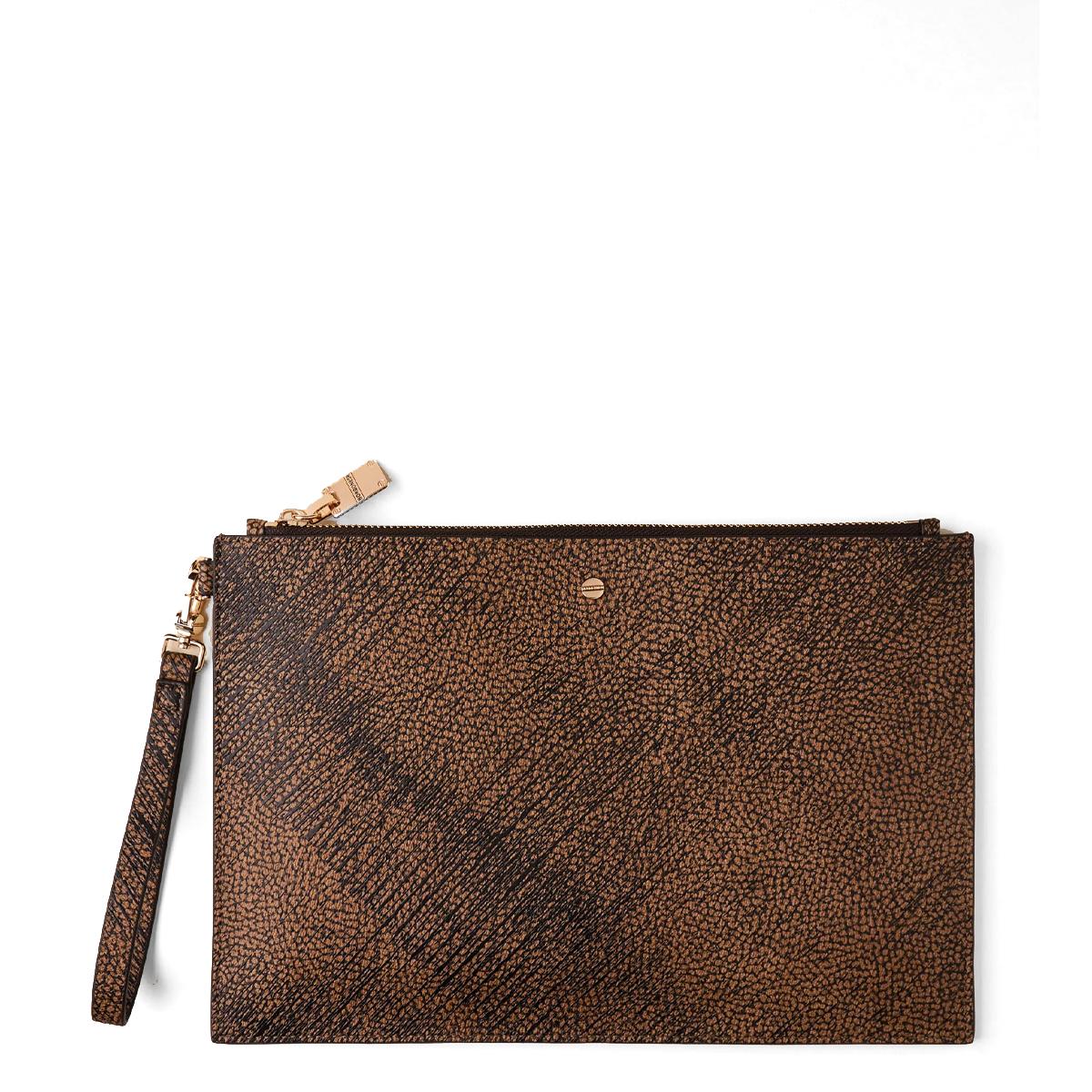 Borbonese Busta in tela rivestita OP Naturale Nero - 1