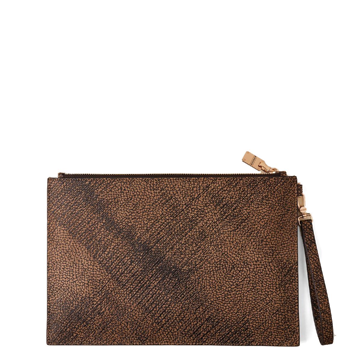 Borbonese Busta in tela rivestita OP Naturale Nero - 2