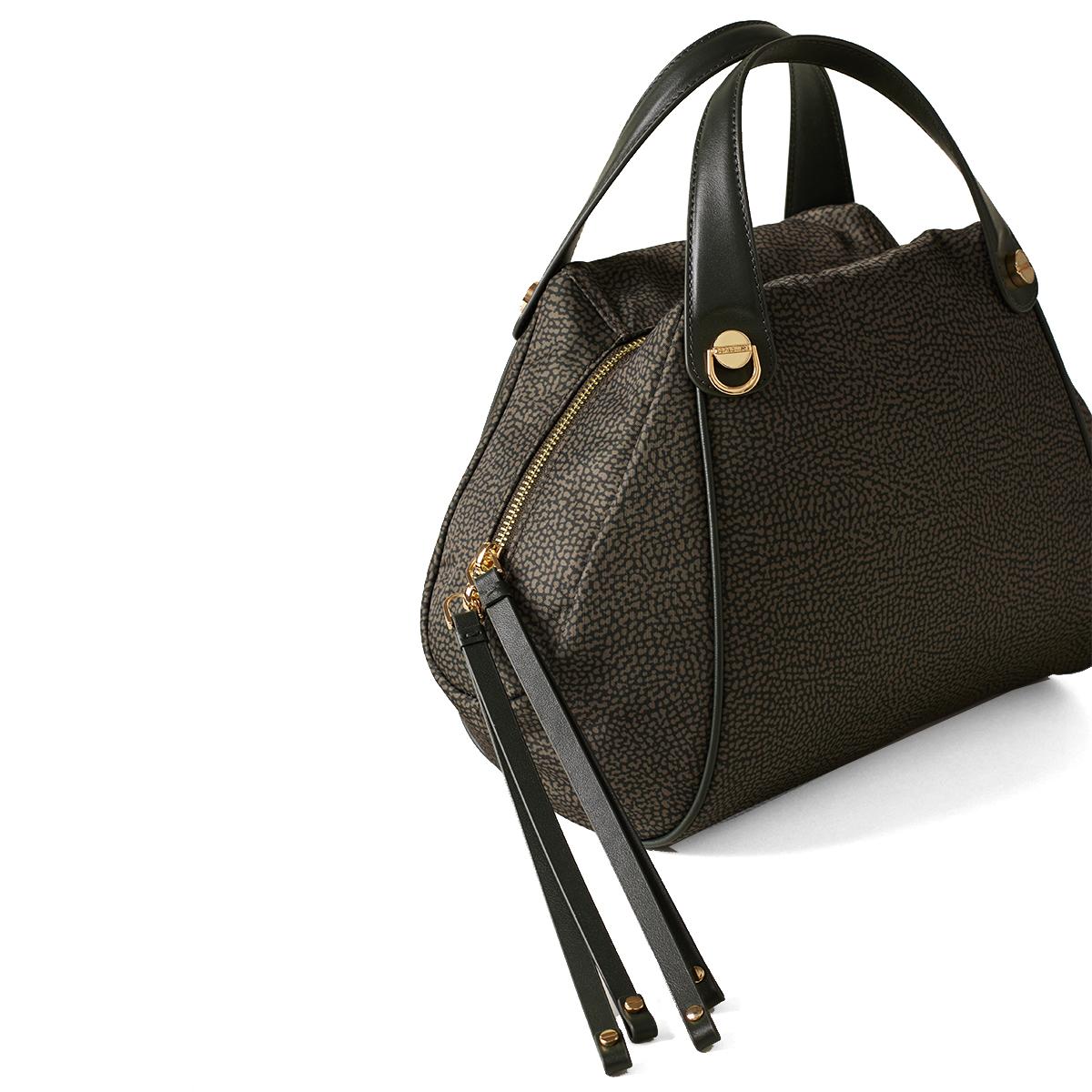 Borbonese Borsa a mano Marie Medium Alloro - 4