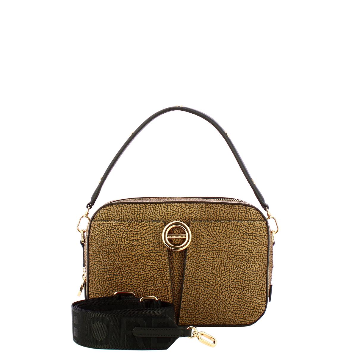 Borbonese Camera Case OP Naturale Nero - 4