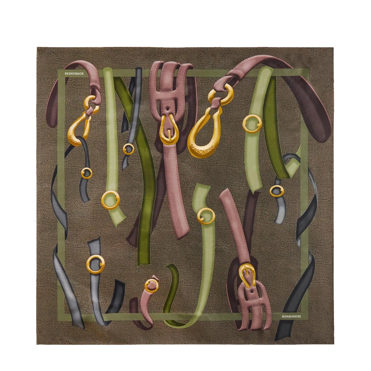 Borbonese Foulard cinghie Alloro - 1