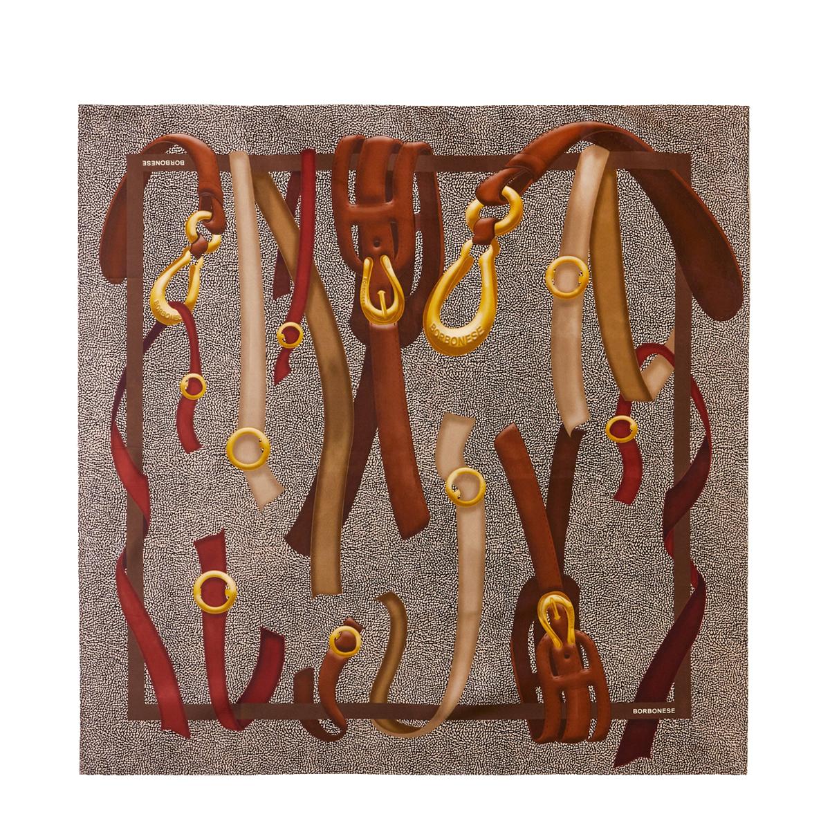 Borbonese Foulard cinghie OP Naturale - 1