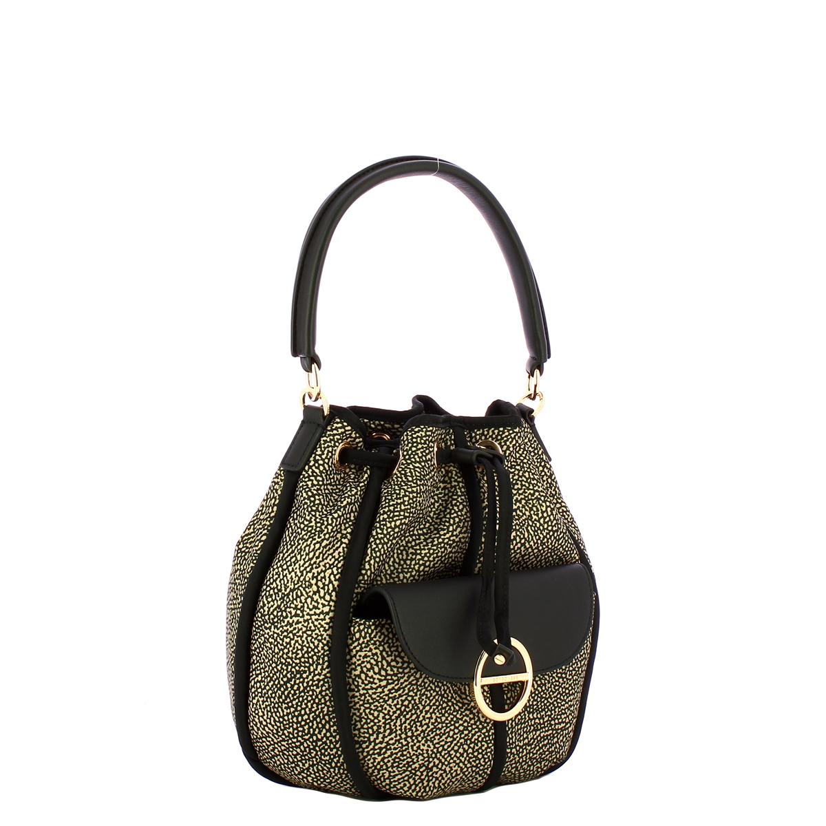 Borbonese Secchiello Cottage Small OP Naturale Nero - 2