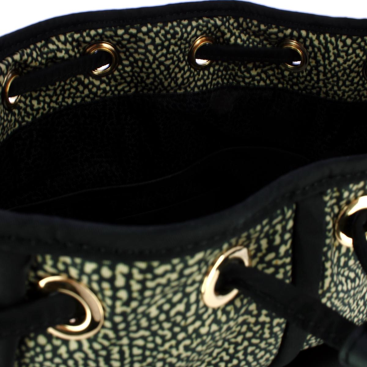 Borbonese Secchiello Cottage Small OP Naturale Nero - 5